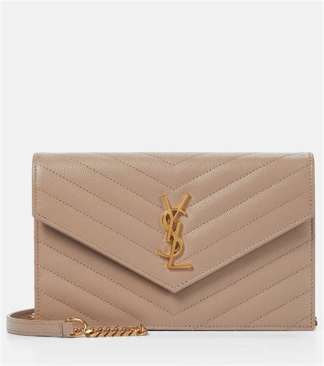 ysl red patent wallet|CASSANDRE envelope chain wallet in patent leather .